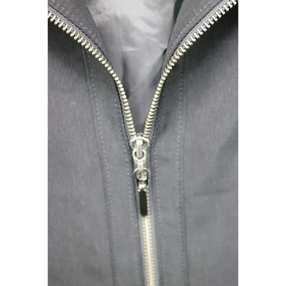 Jones New York Full Zip Black Jacket-Size Large-Lined-Side Zips - Picture 7 of 12